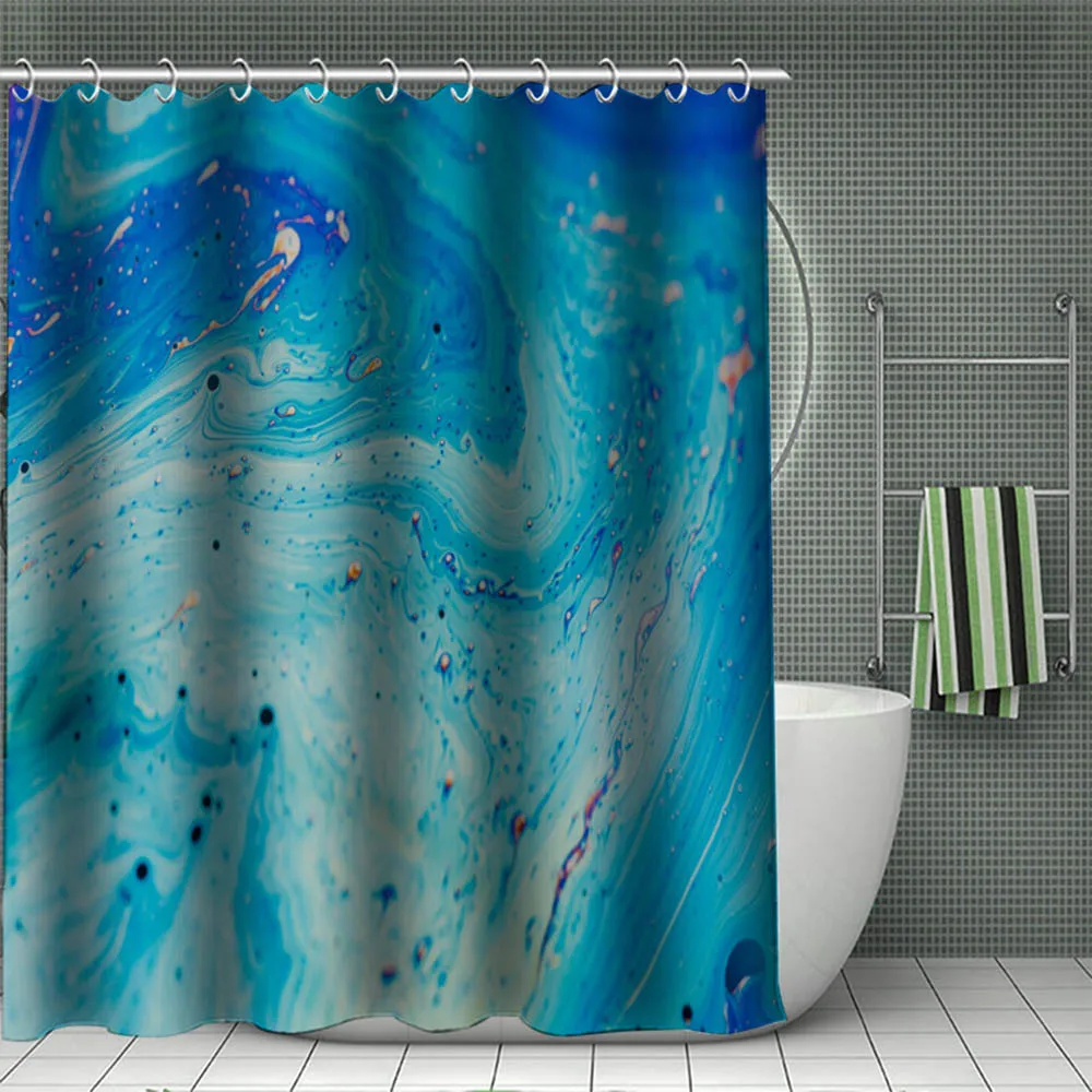 

Bathroom Shower Curtain Waterproof Mildew Proof Bath Curtain Shower Curtains Environmental Toilet Door Curtain