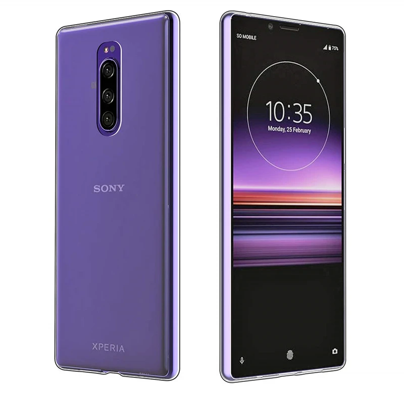 Ударопрочный силиконовый чехол для Sony Xperia 1 10 L1 L2 L3 XZ4 XZ3 XZ2 XZ1 XZ Premium XZS X XA XA1 XA2 Ultra Plus
