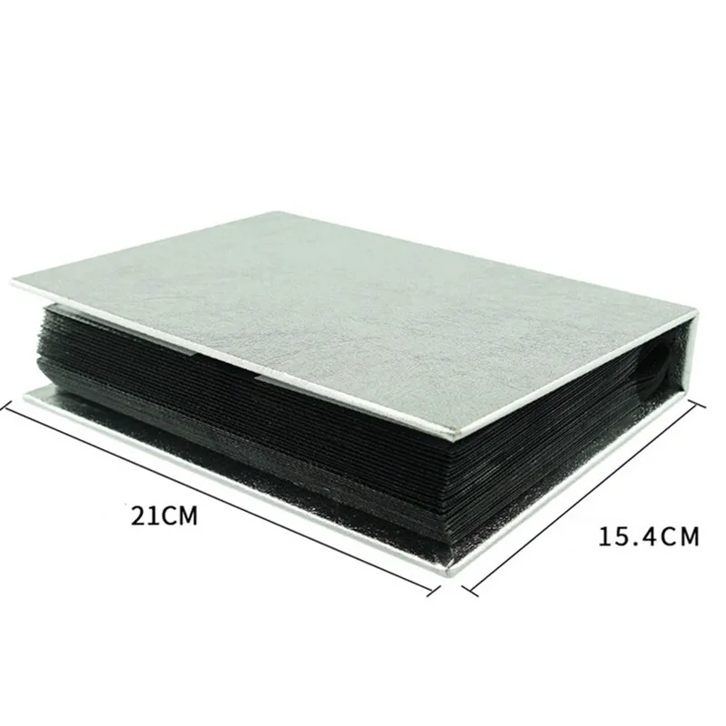 120 листов 3D наклейки для ногтей водная наклейка сбора альбомов держатель