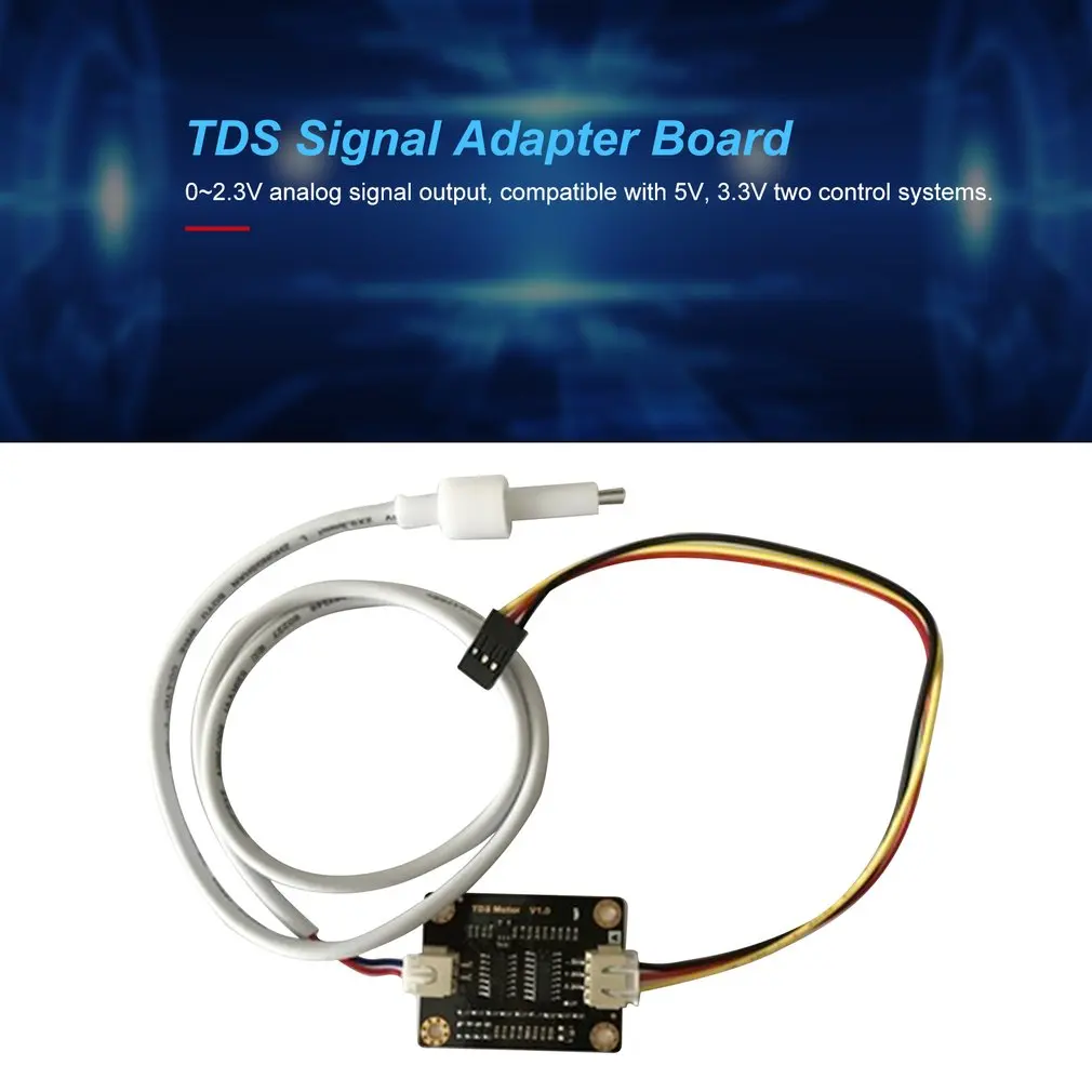 Аналоговый TDS датчик проводимости Воды Для Arduino жидкости модуль контроля