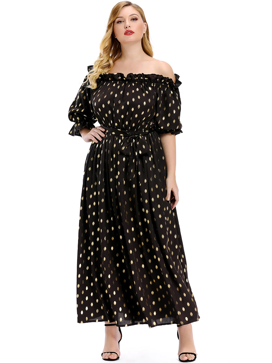 2020 Abaya летние женские платья большого размера модное элегантное привлекательное