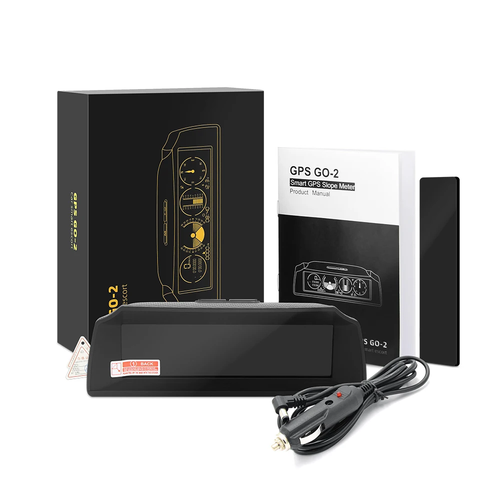 GPS GO-2 Автомобильные умные эскорт автомобильные аксессуары дисплей на лобовом
