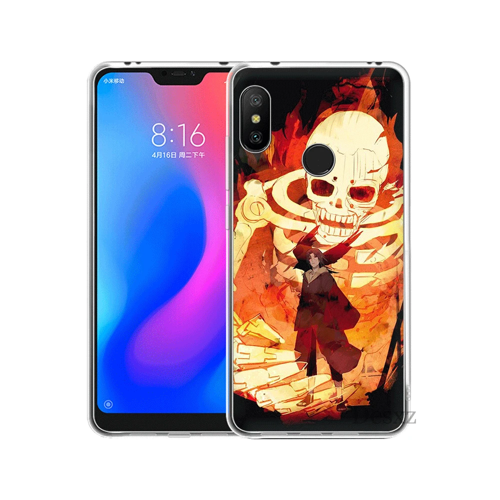 Чехол для телефона Xiaomi Mi F1 9 9T MAX 3 A3 Pro CC9 CC9E 5 5S 6 Mix 2S 8 A1 A2 5X 6X Lite Жесткий модный Наруто