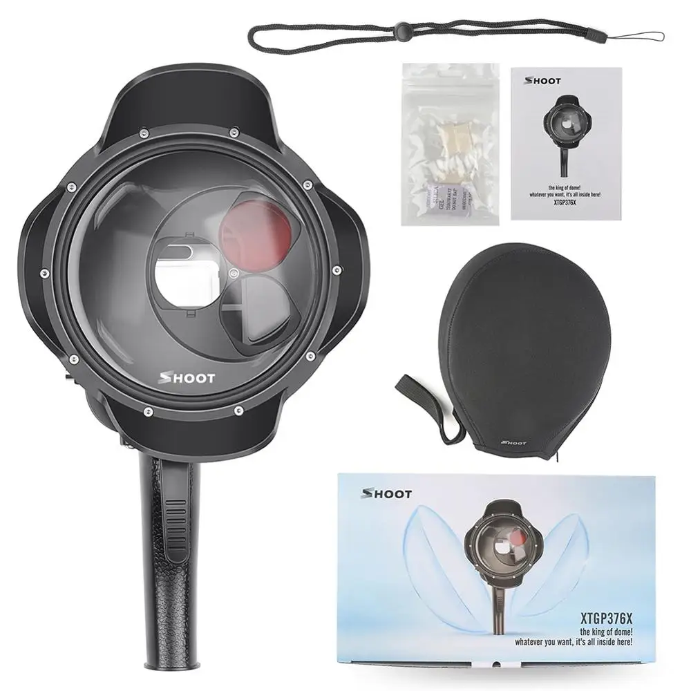 Купол для дайвинга водонепроницаемый чехол фильтр переключаемый купол GoPro Hero 5 6 7