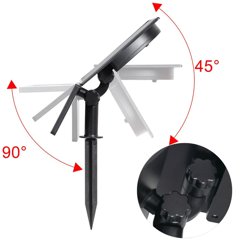 Светодиодная Съемная солнечная панель A2 простой супер яркий светильник на