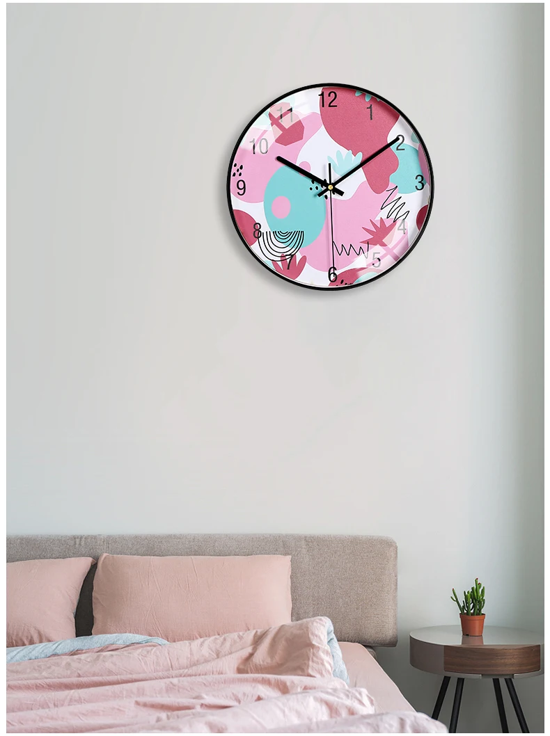 Большие настенные часы в скандинавском стиле золотые Роскошные Настенные