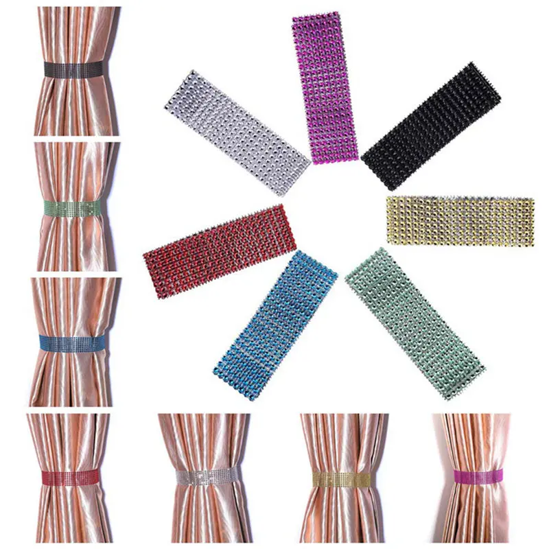 Стразы на окна с кристаллами кольца для салфеток бриллиантами свадебных