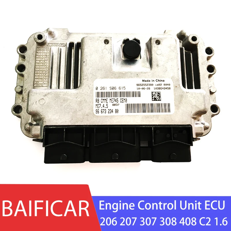 Новый оригинальный блок управления двигателем Baificar ECU 1 6 бензиновый 9667323480 для