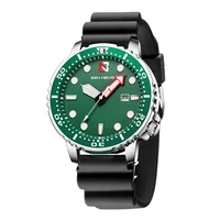men watches 2020 luxury full steel waterproof automatic date watch men green quartz diving sports wrist watch reloj hombre qw042
