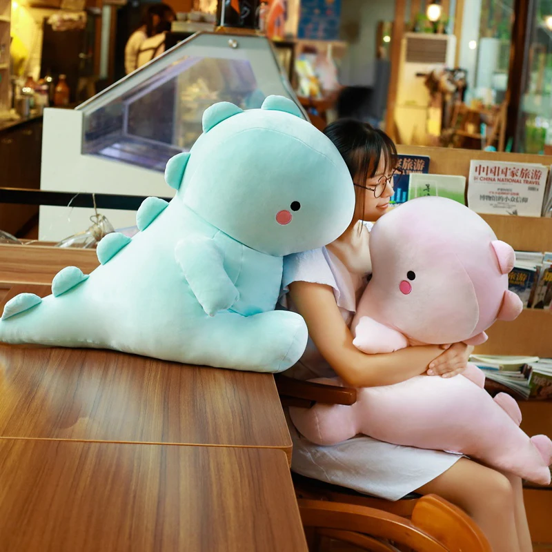 

New 30-50cm Soft Lovely Dinosaur Plush Doll Stuffed Dino Toy Kids Huggable Animal Dragon Plush Pillows Cartoon Gift for Kids