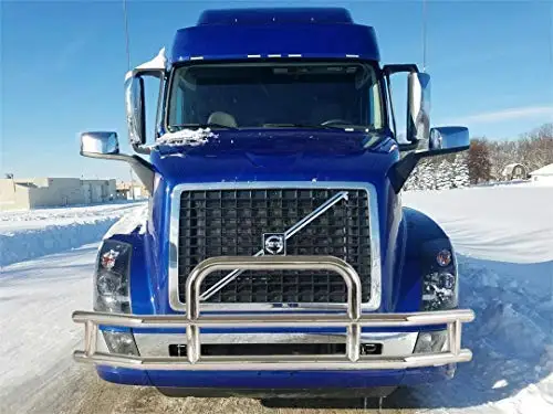 Олень защитный кронштейн решетка полу грузовик бампер хром подходит для Freightliner