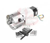 cnc 4th axis a aixs rotary axis with chuck for cnc router cnc miiling machine