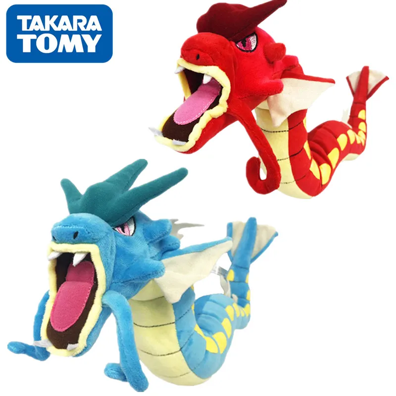 

TAKARA TOMY Pokemon Gyarados Magikarp Rode Draak Blue Dragon Pluche Japan Anime Gevulde Collectie Pop Kinderen Verjaardagscadeau