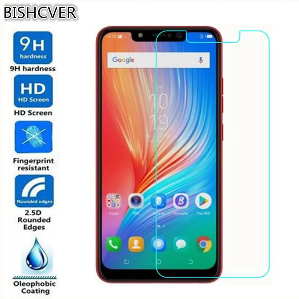 Закаленное стекло для Tecno Spark 3 Pro Защитное экрана 2.5D 9H Премиум пленка