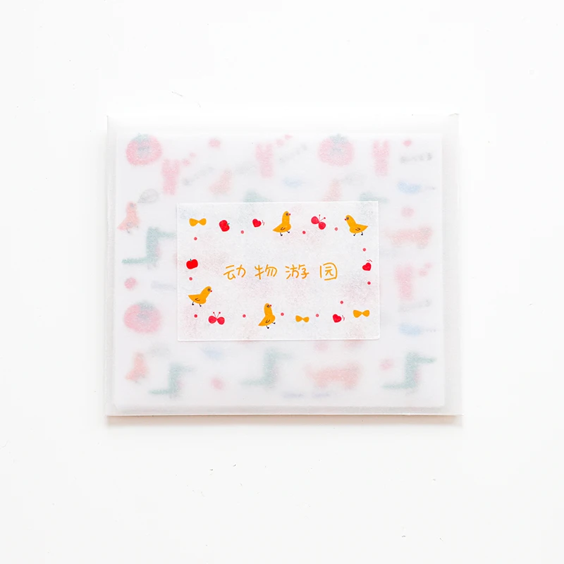 Бумажный блокнот Mr бумажный с изображением животных звездное небо прозрачный