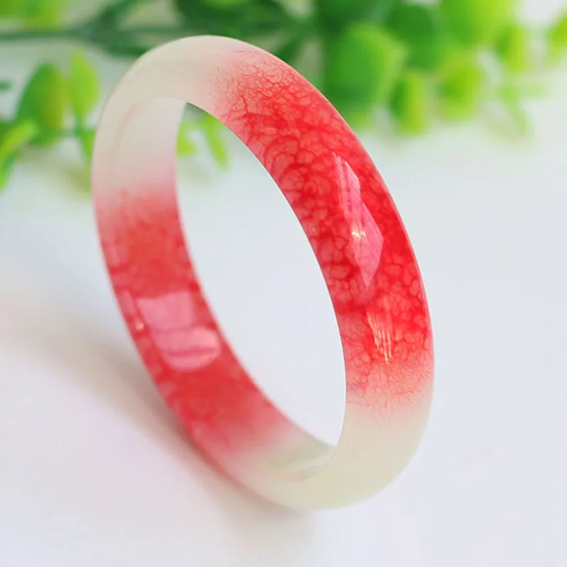 ONEVAN сладкий Змеиный нефритовый браслет на запястье с браслетом вместе лучший