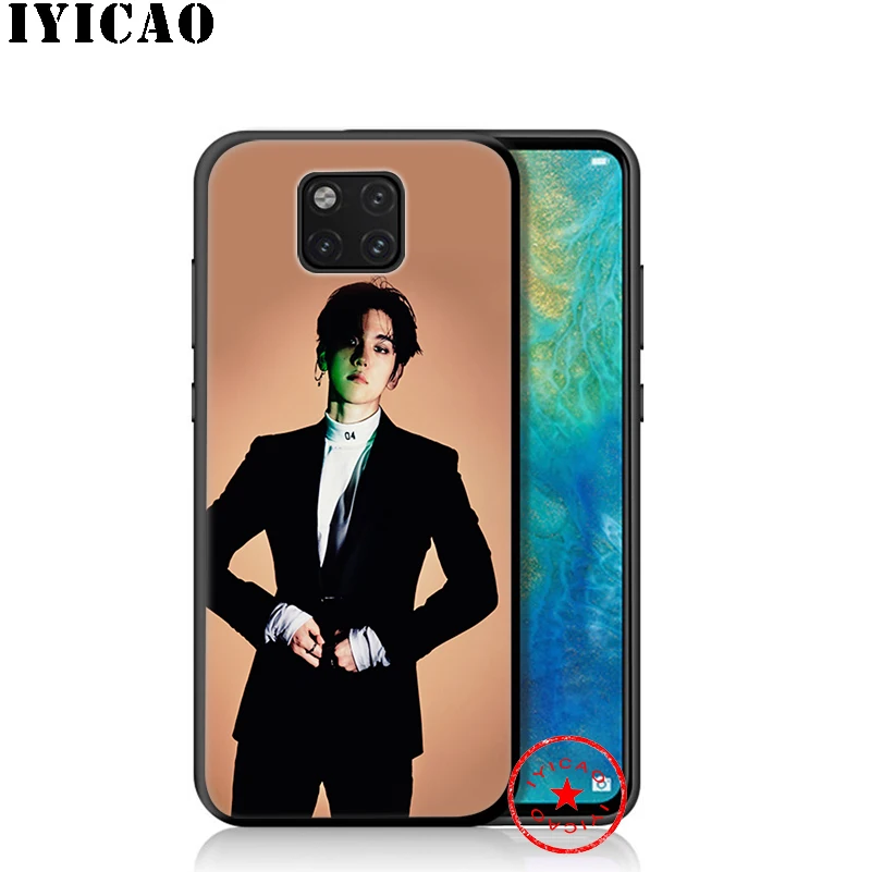 IYICAO EXO baekhyun полосы мягкий чехол для huawei P30 P20 P10 P9 P8 P Smart Z плюс 2019 Lite рro 2018 2017 2016 ТПУ |