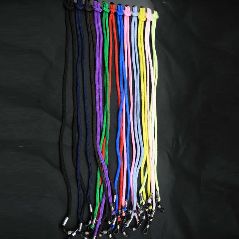 12 шт./компл. очки с нейлоновым шнуром ремешок на шею для очков многоцветный