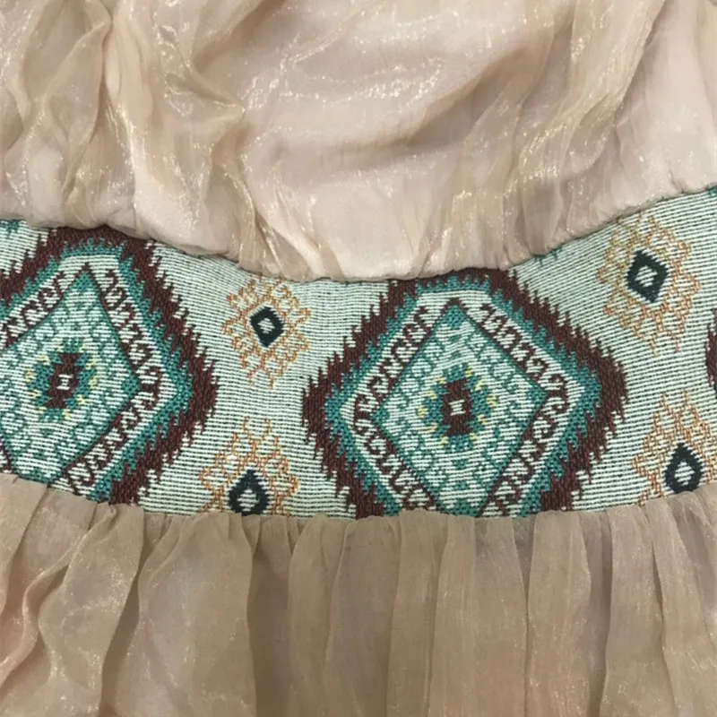 Женское шифоновое платье с открытыми плечами и длинным рукавом | Женская одежда