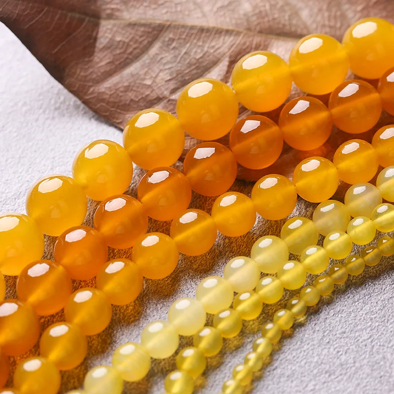 

MADALENA SARARA AAAAA 5mm/6mm/7mm/8mm Genuinel Natural Rutile Quartz Beads Strand 18" For DIY Jewelry Making