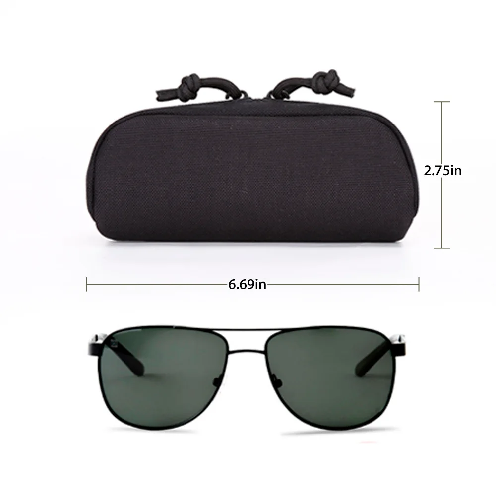 Molle Tactical Glasses Pouch Sunglasses EDC Waist Pack Utility Military Army Hunting Accessories Organizer Eyeglasses Case Bag