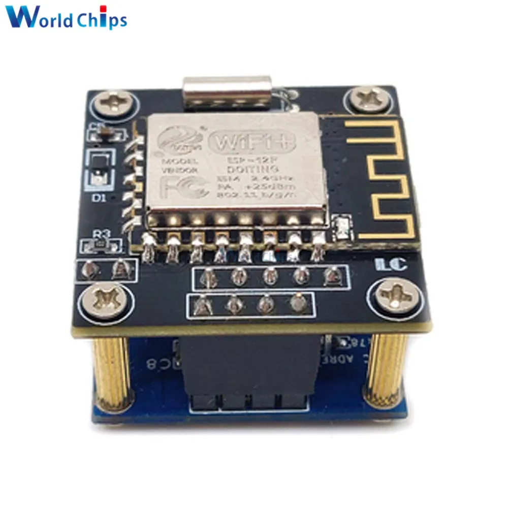 Модуль Wi-Fi для Arduino ESP-12F дюйма 0 96 OLED-дисплей прогноз погоды интерфейс IIC I2C Micro USB 5 В