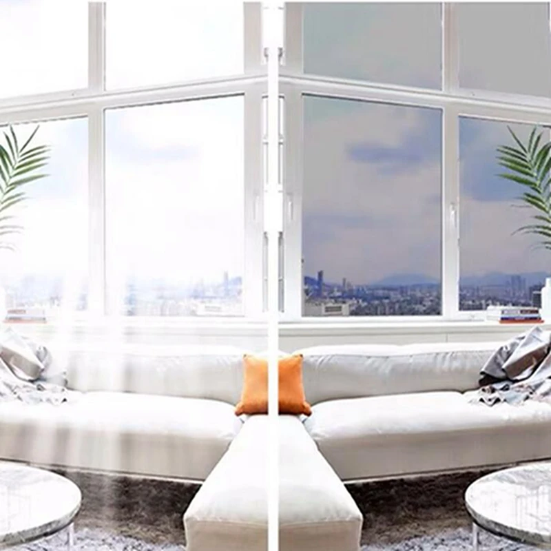 Серебряная Солнцезащитная пленка для дома кухни балкона односторонняя