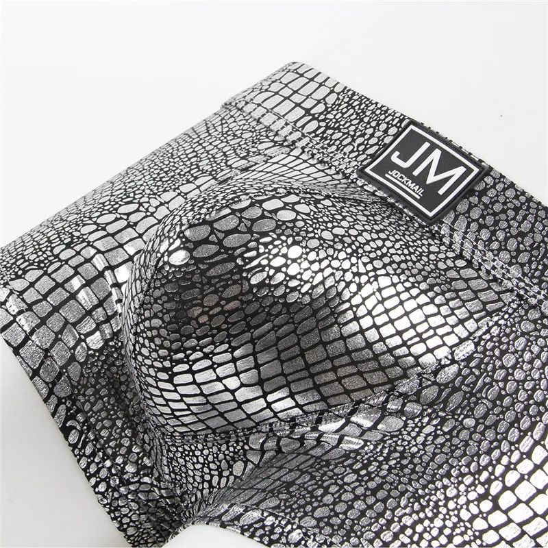 Трусы боксеры jockmail мужские пикантное нижнее белье Прозрачные шорты для мужчин