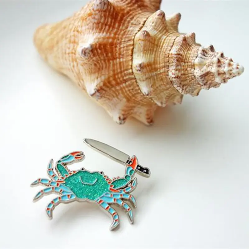 Новинка эмалированная заколка на лацкан значки брошь забавная Модная бижутерия