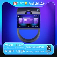 ekiy android 10 car radio for kia soul 2010 2013 autoradio blu ray 1280720 ipsqled multimedia video player navi gps bt no 2din