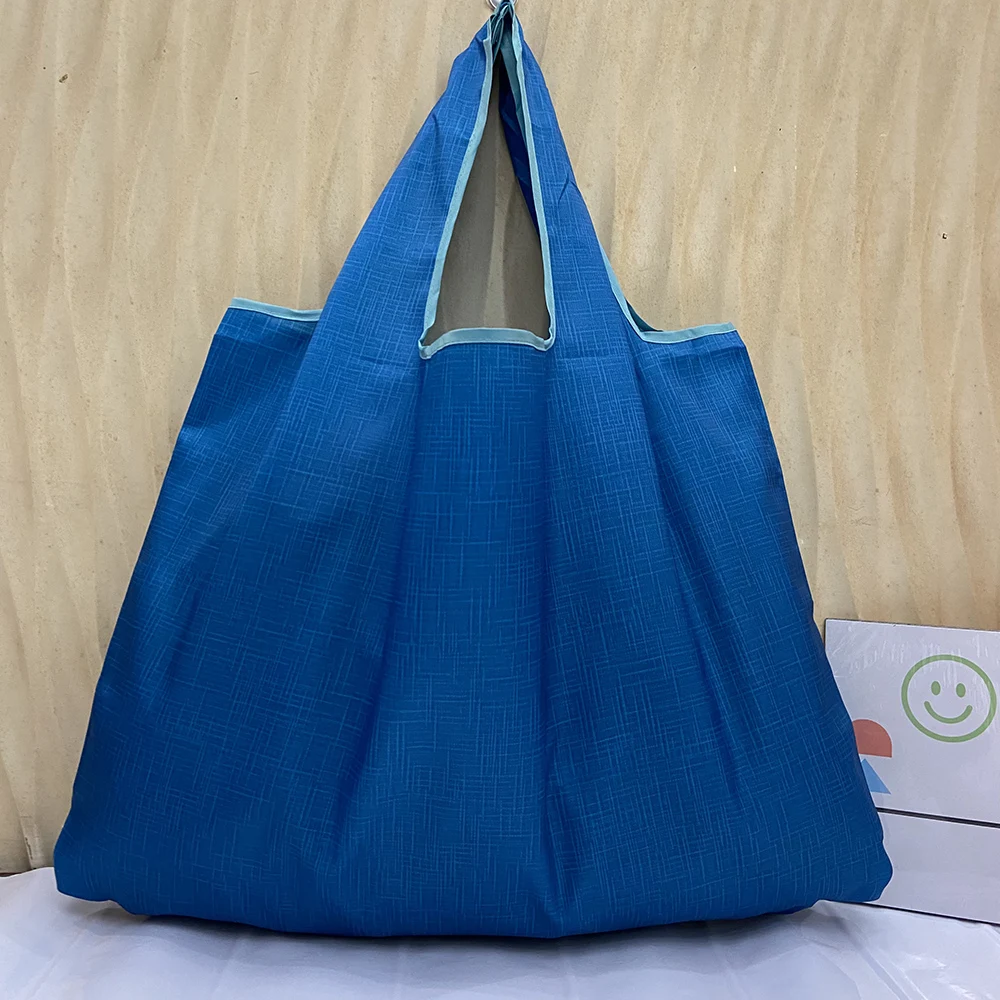 Многоразовые сумки для покупок хранения вместительные зеленые женские на 50 кг -