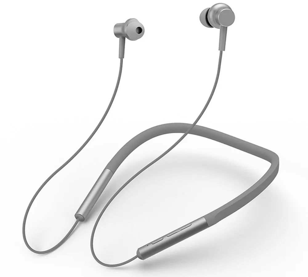 Оригинальные Xiaomi mi Bluetooth наушники с воротником, спортивные наушники-вкладыши, гибридные наушники с двумя драйверами Apt-x Bluetooth 4,1 mi crophone, спортивные наушники с воротником