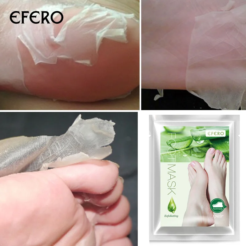 Efero отшелушивающая маска для ног, детские носки для ног, педикюр, пилинг, удаление омертвевшей кожи, маска для ног, уход за кожей ног