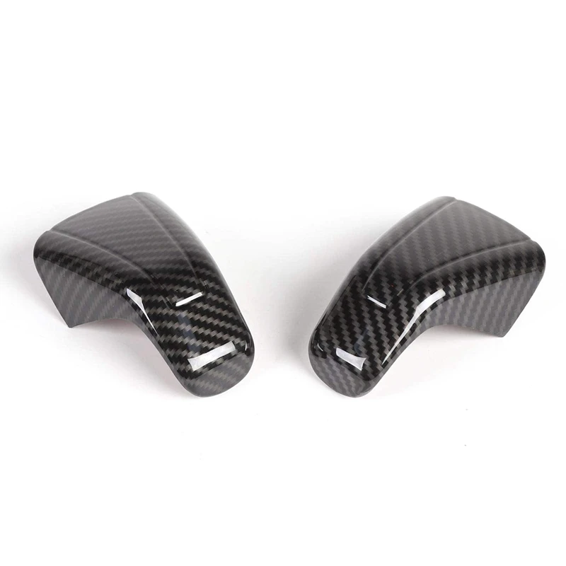 Накладка на крючок для заднего сиденья из углеродного волокна накладка