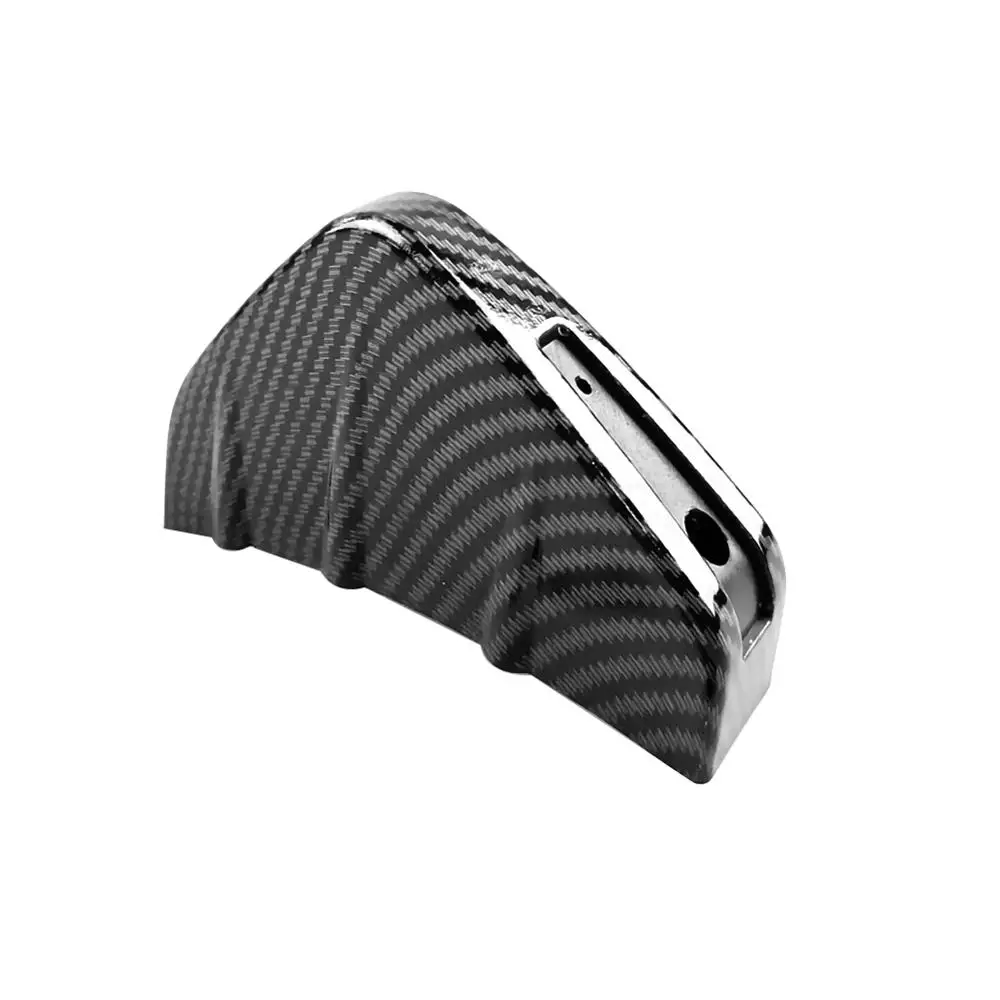 

4pcs SUV Rear Bumper Spoiler Carbon Fiber Car Rear Bumper Diffuser Molding Shark Fin Spoiler Protector Cover Universal