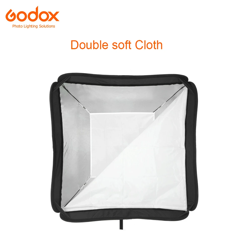 Godox 50x50 см 20 &quot* 20&quot Сумка-набор софтбокс для S-типа камеры студийная вспышка