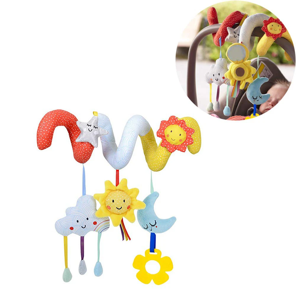 Детская кроватка звезда Солнце висит погремушка плюшевый колокольчик кровать