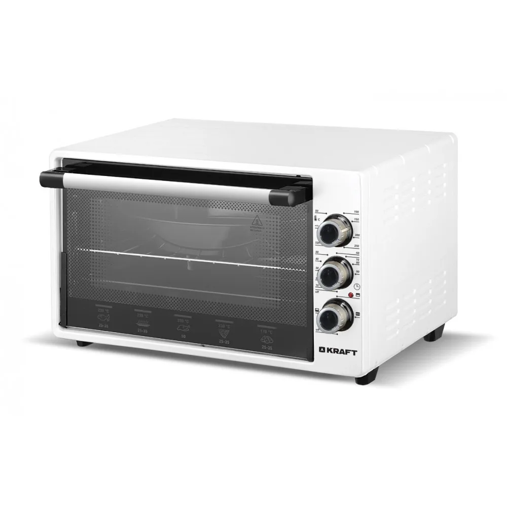 Мини печь Kraft KF MO 3201 GR серый|Духовки| |