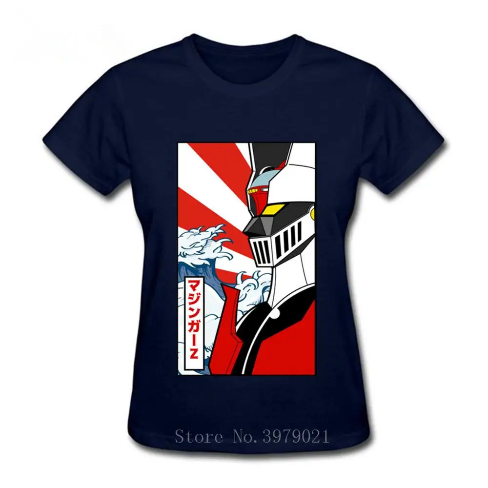 Футболка Mazinger Z с аниме женская футболка женские топы для девочек одежда