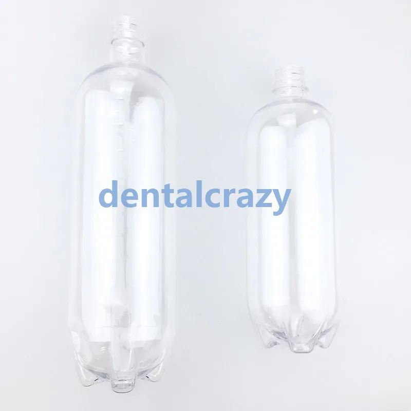 Прозрачная пластиковая бутылка для воды крышка стоматологической бутылки 1000 мл