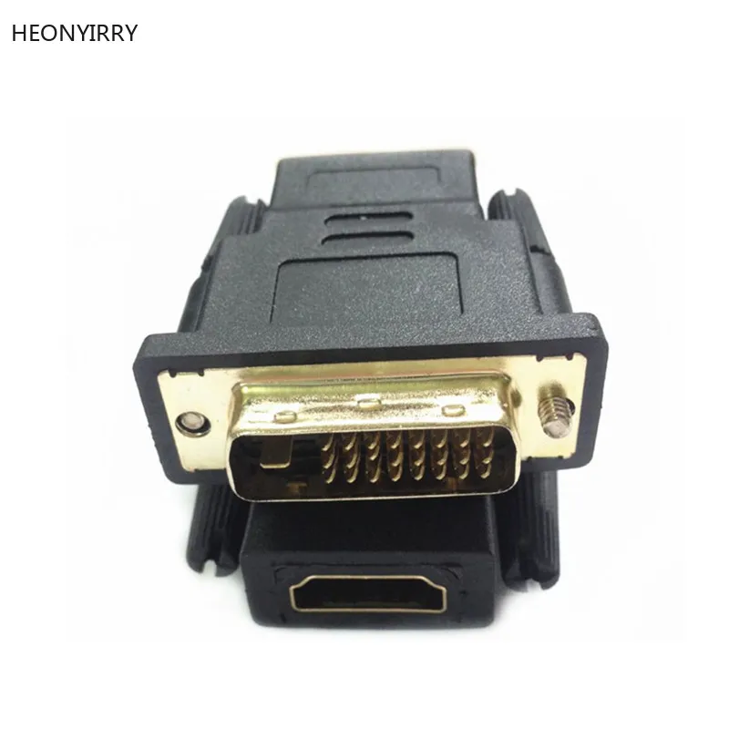 Переходник с HDMI Мама на DVI D 24 + 1 Pin папа преобразователь кабелем для ПК HD TV PS3