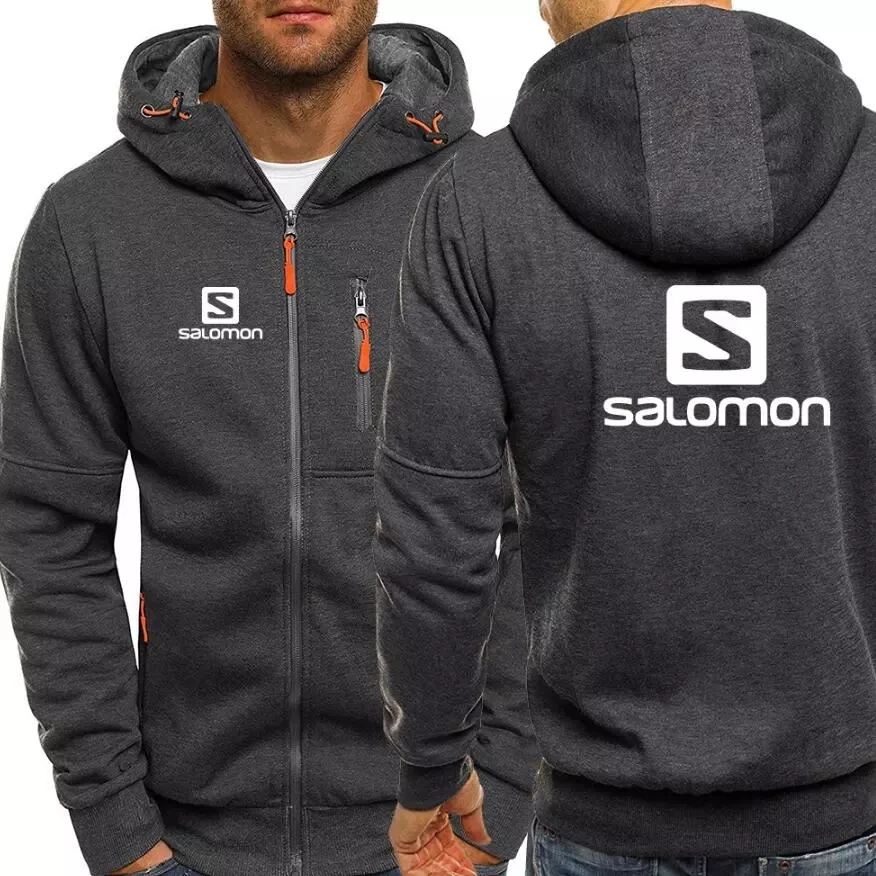 

Men's Printed Hooded Jacket, Thin Jacket, Fashion, Spring and Autumn 2021