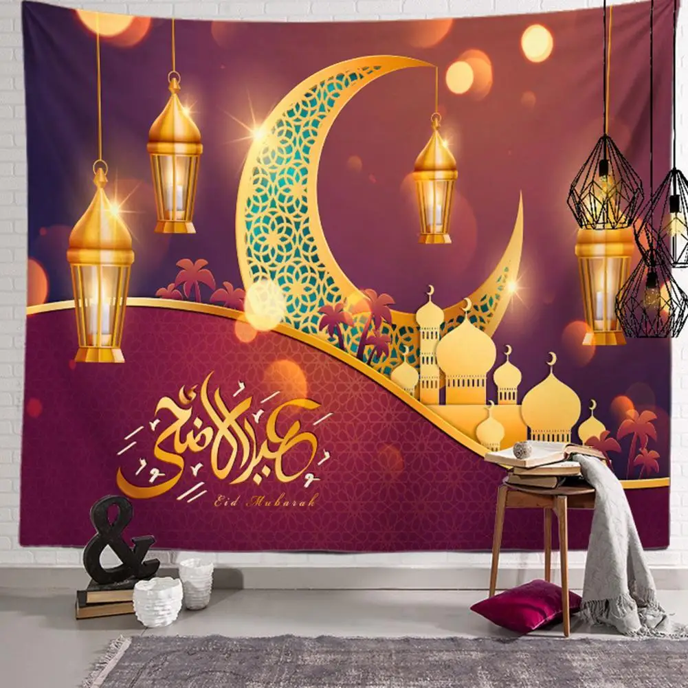 

Wall Blanket Eco-friendly Anti-deform Polyester Wall Hanging Blanket Bedding Decor for Home