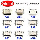 50 шт.лот USB-разъем для зарядки для Samsung A10 A20 A02S A32 A01 A11 A12 A20S A21 A21S A30S A50S A51 A52 A51S A71 atado