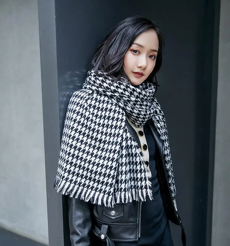 

Новинка 2022, Женский хлопковый шарф, кашемировые зимние теплые шарфы, шали, палантины