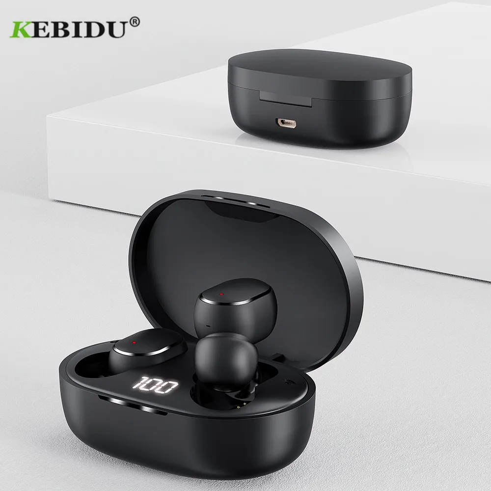 KEBIDU Bluetooth 5 0 наушники M3 беспроводные TWS с шумоподавлением микрофон для iPhone Xiaomi Huawei
