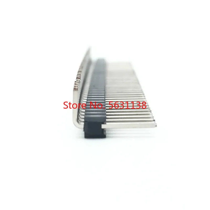 2.54mm 1*40p 90 degree Right angle Single Row Male R/A Pin Header Positive/Reverse PCB Board Connector Pinheader For Arduino |