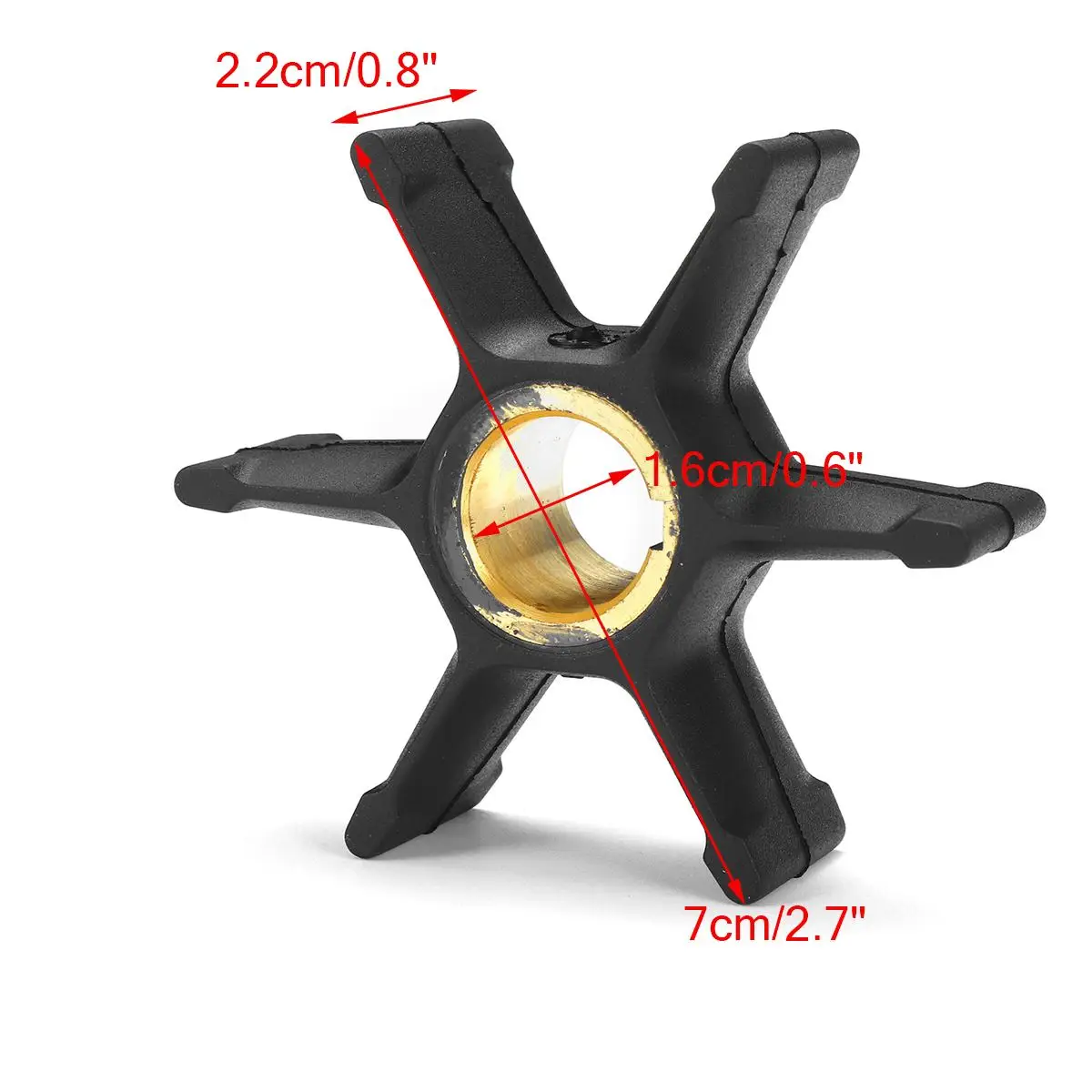 

Water Pump Impeller Boat Engine Impeller For JOHNSON/EVINRUDE 35/40/50/55HP Outboard Engine 377230/777213 Boat Parts Accessories