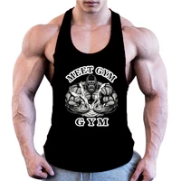 new 2021 men tight tank top mens gym fitness vest mens muscle sports leisure jogging exercise sports sleeveless shirt top