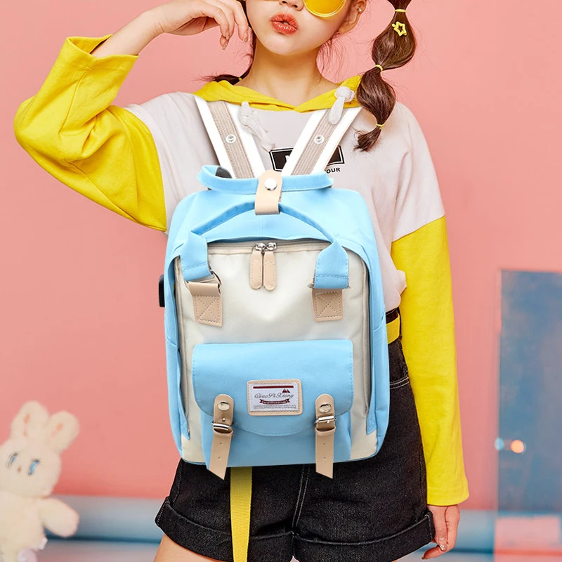 Рюкзак женский вместительный из ткани Оксфорд|Женские рюкзаки| |